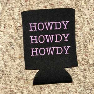 Black Howdy Drink Sleeve